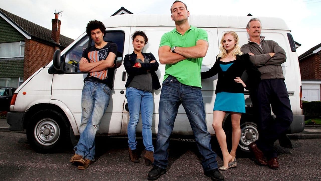 White Van Man backdrop cover