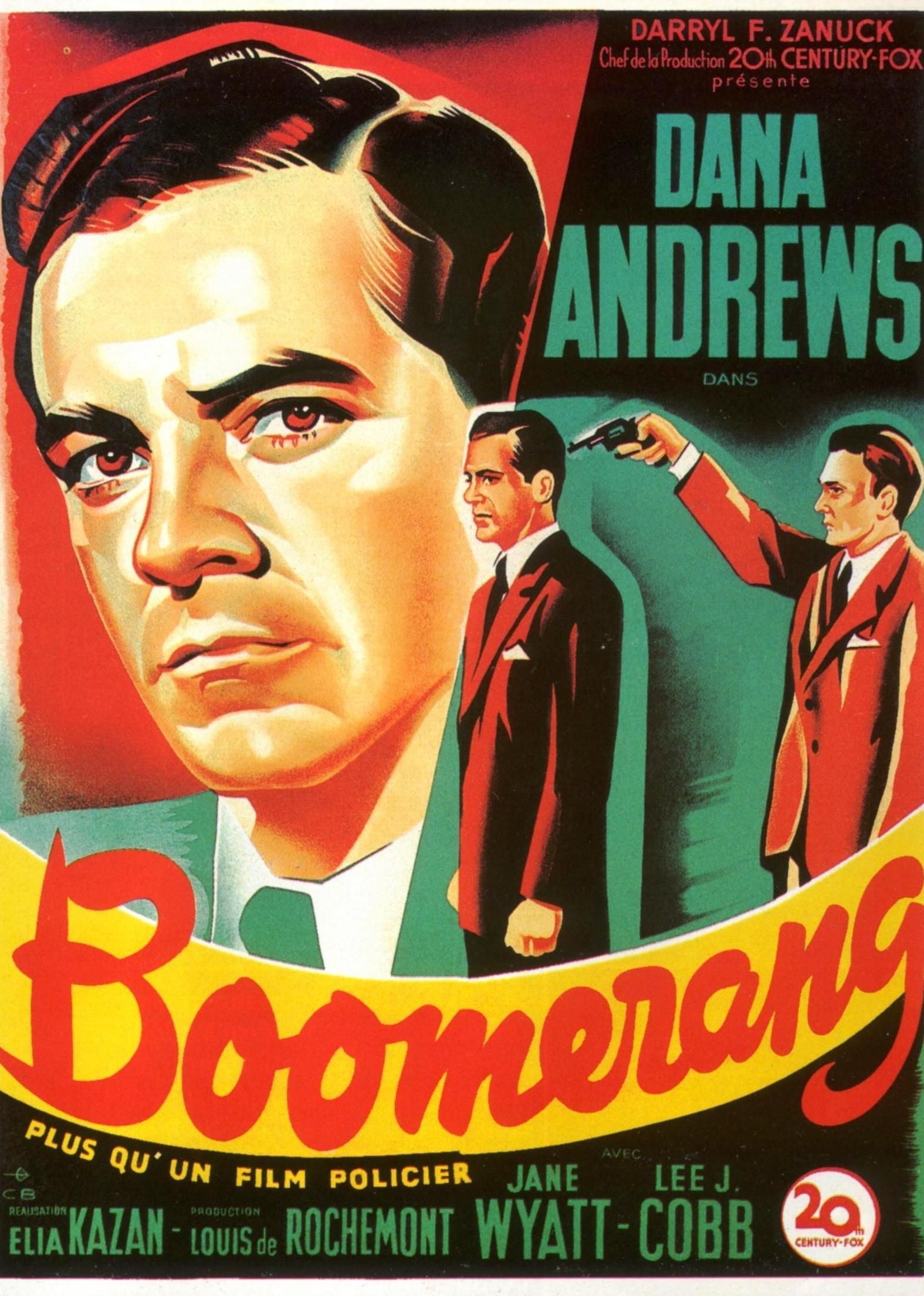 Affiche du film Boomerang 139046