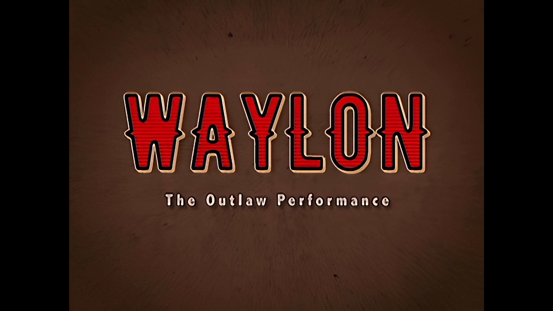 Waylon Jennings - The Lost Outlaw Performance