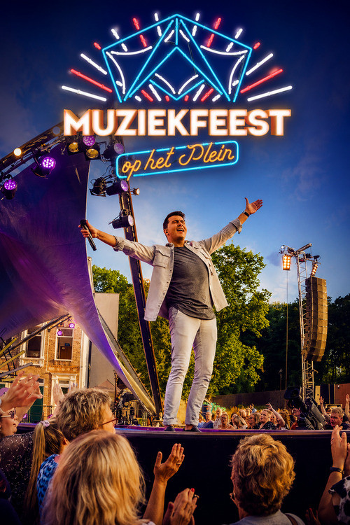 Poster de Muziekfeest op het Plein