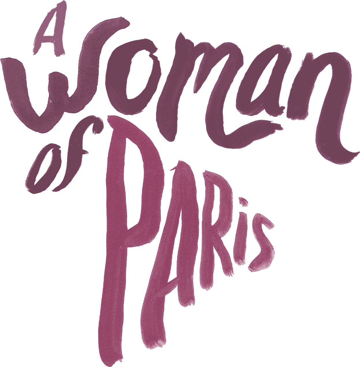 A Woman of Paris: A Drama of Fate Logo