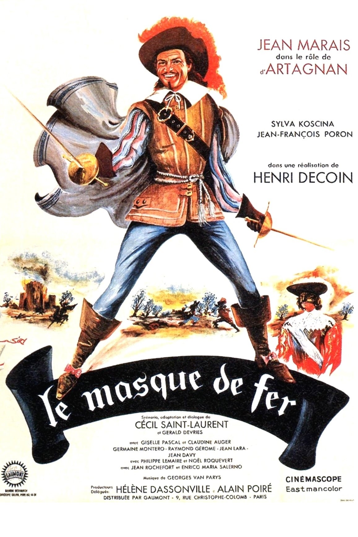 Affiche du film Le Masque de fer 138023