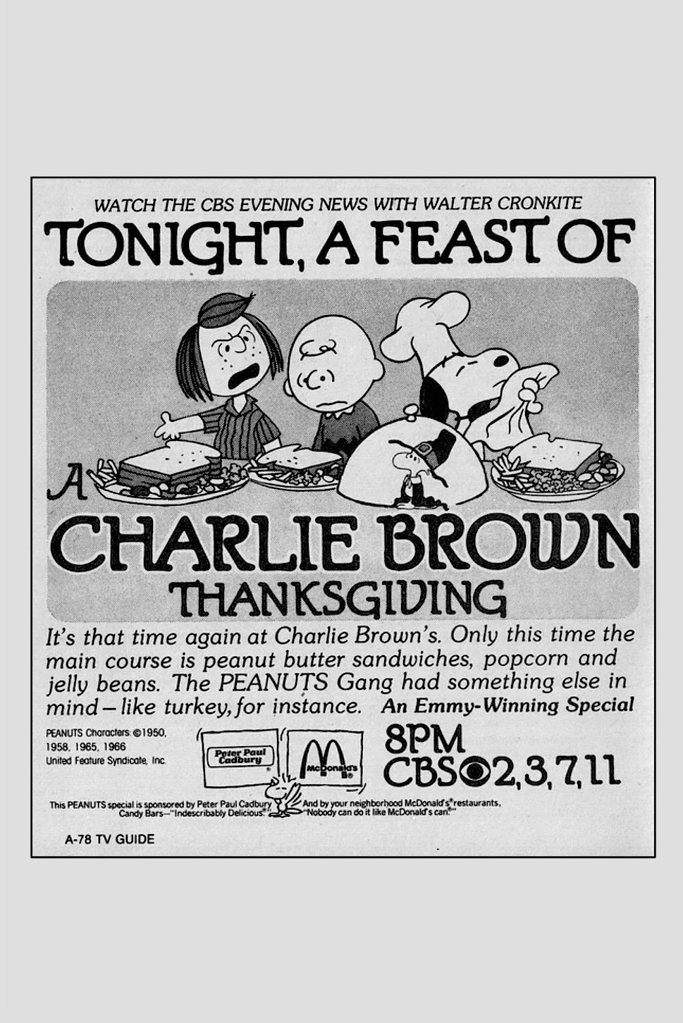 A Charlie Brown Thanksgiving
