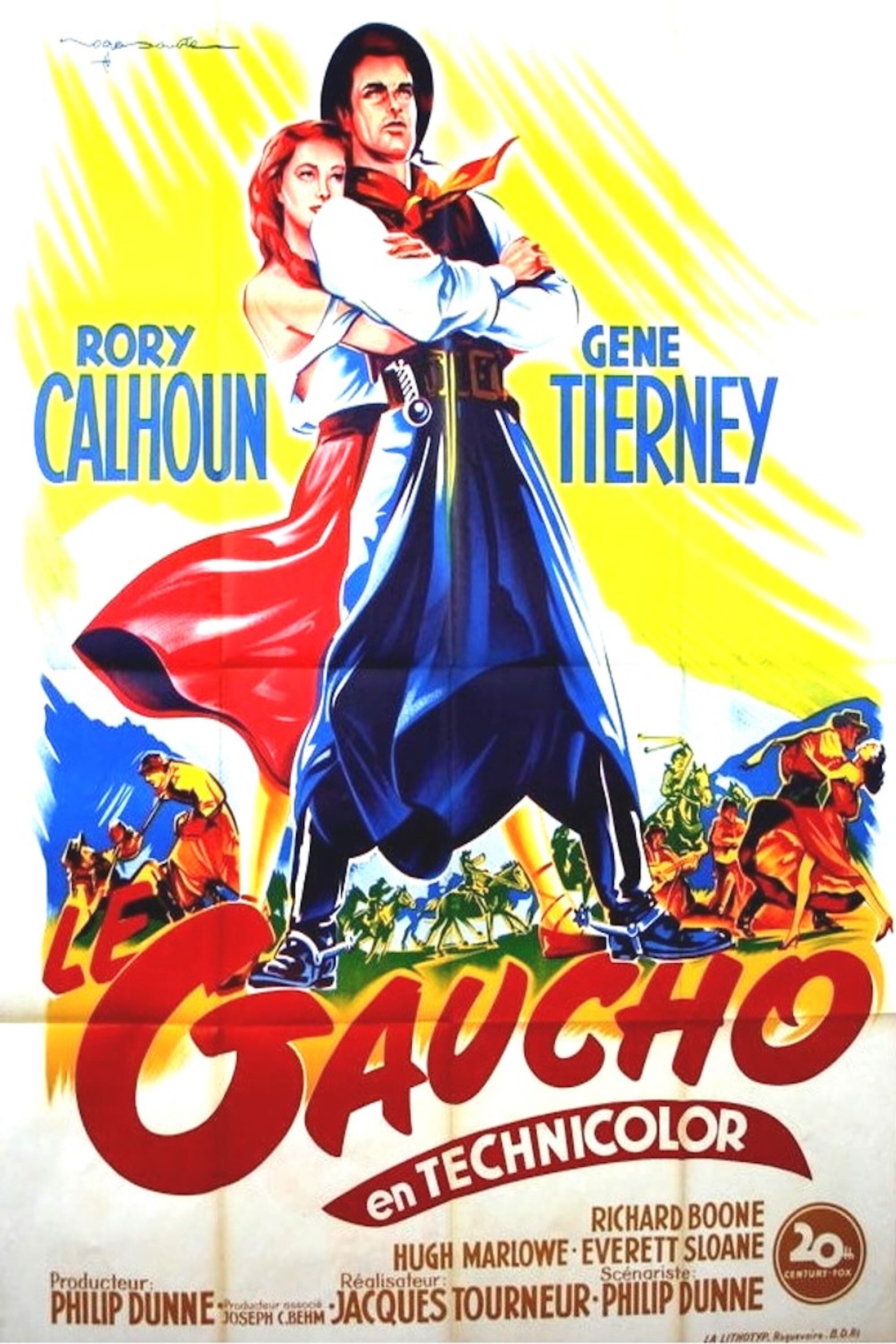 Affiche du film Le Gaucho 16538