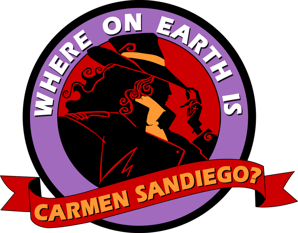 Where on Earth is Carmen Sandiego? Logo