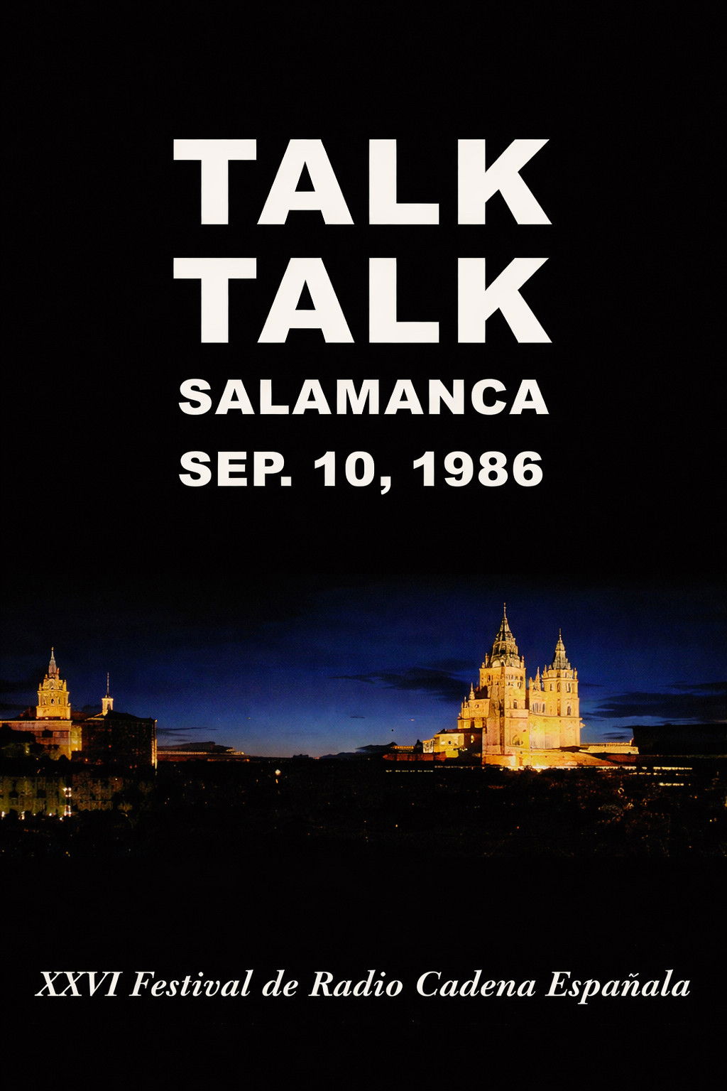 Talk Talk - Live in Salamanca, Spain 1986