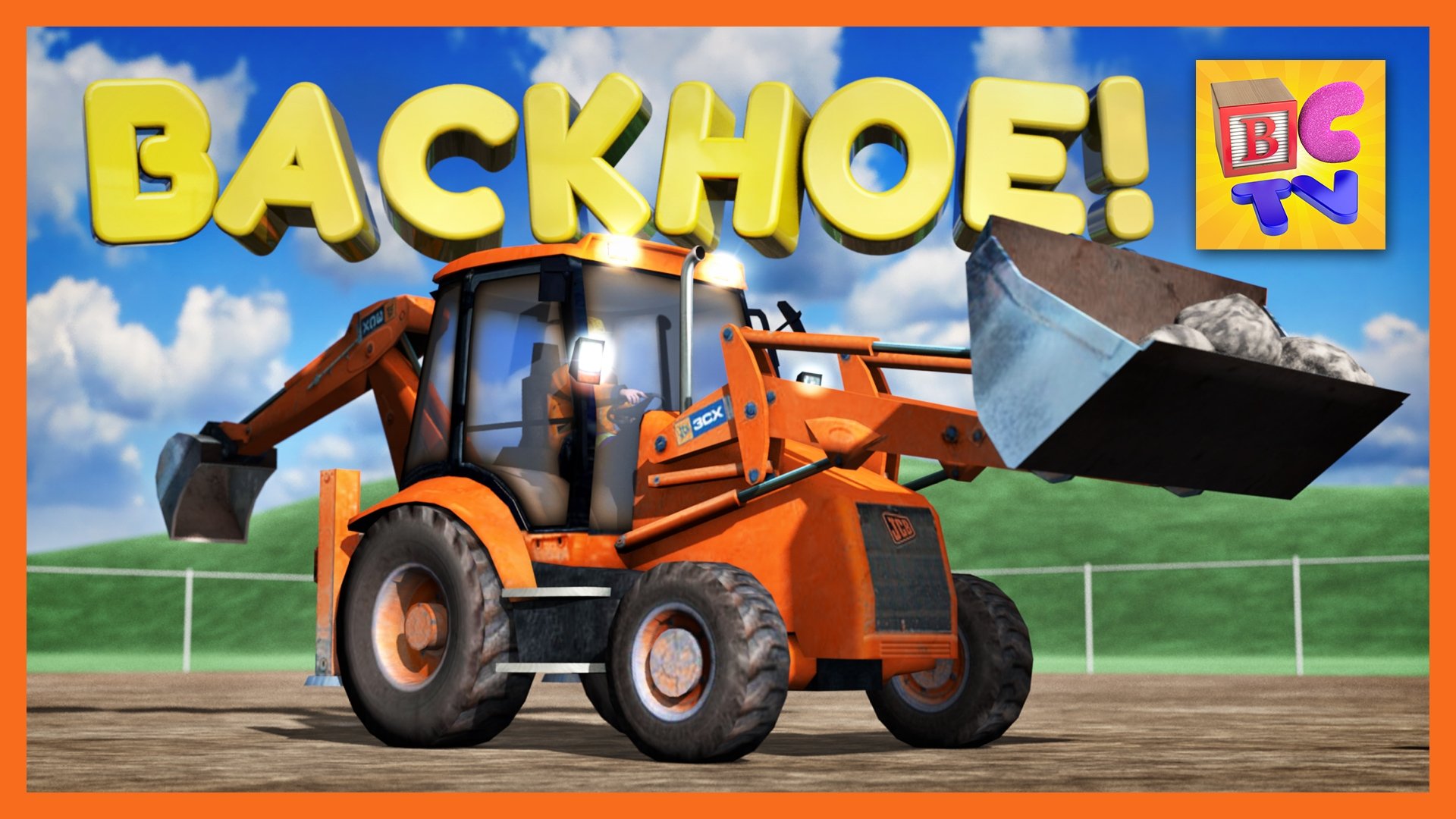 Thumbnail for Learn About Backhoes - Construction Vehicles for Children Season 1 Episode 19