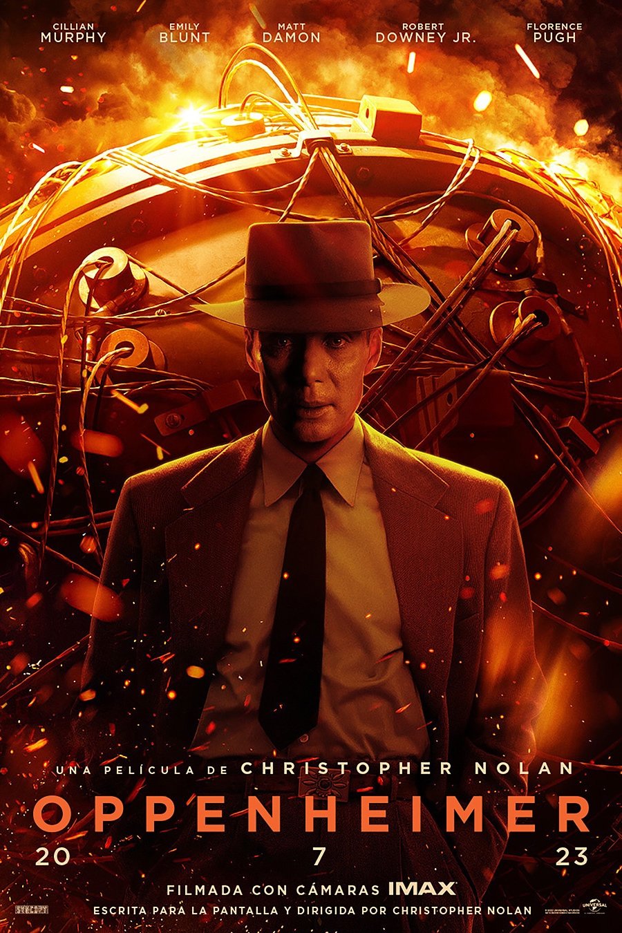 [Ver 25+] Oppenheimer Película completa (2023) en español Latino de Drama en línea ������ Movie Poster