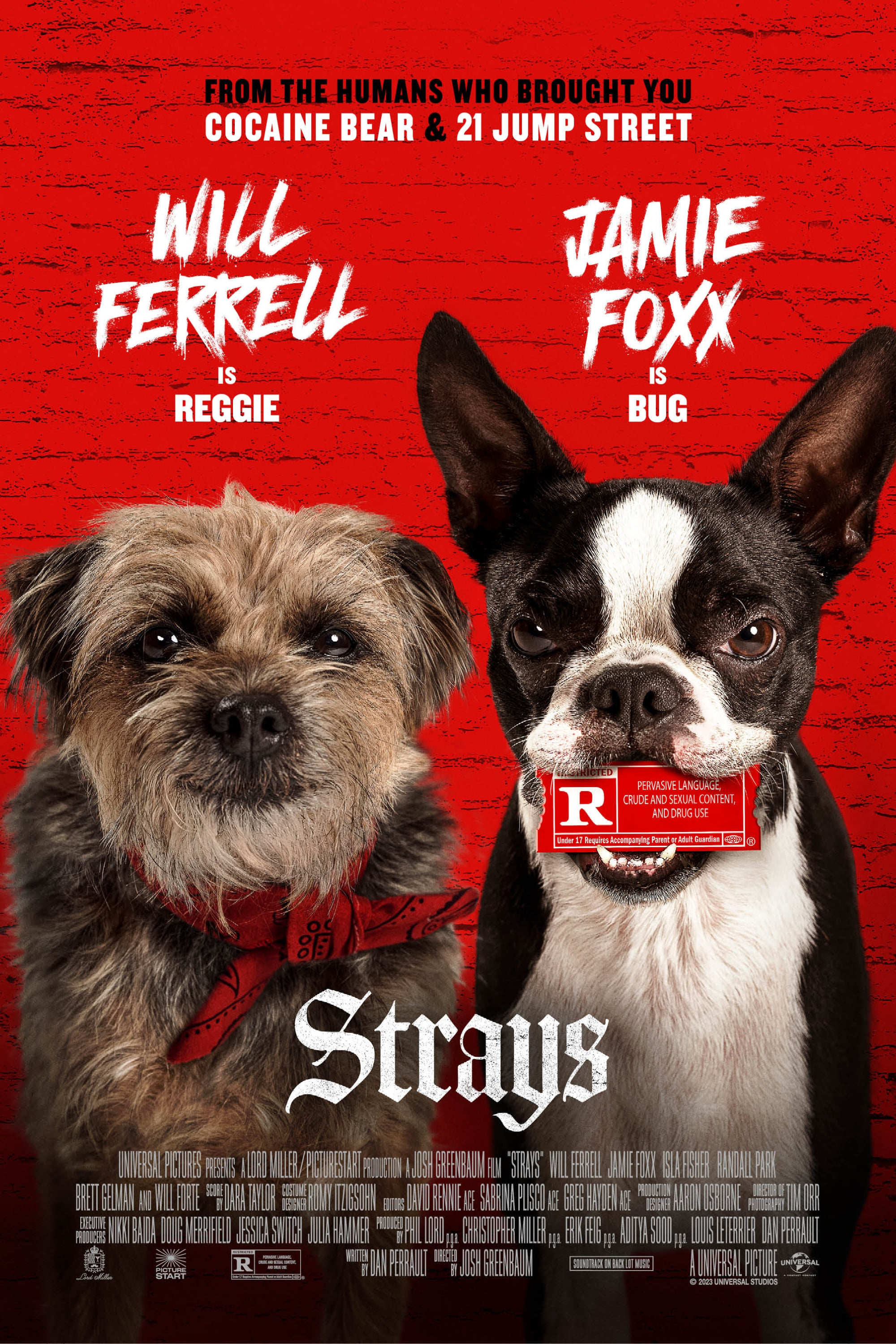 Poster and image movie Strays