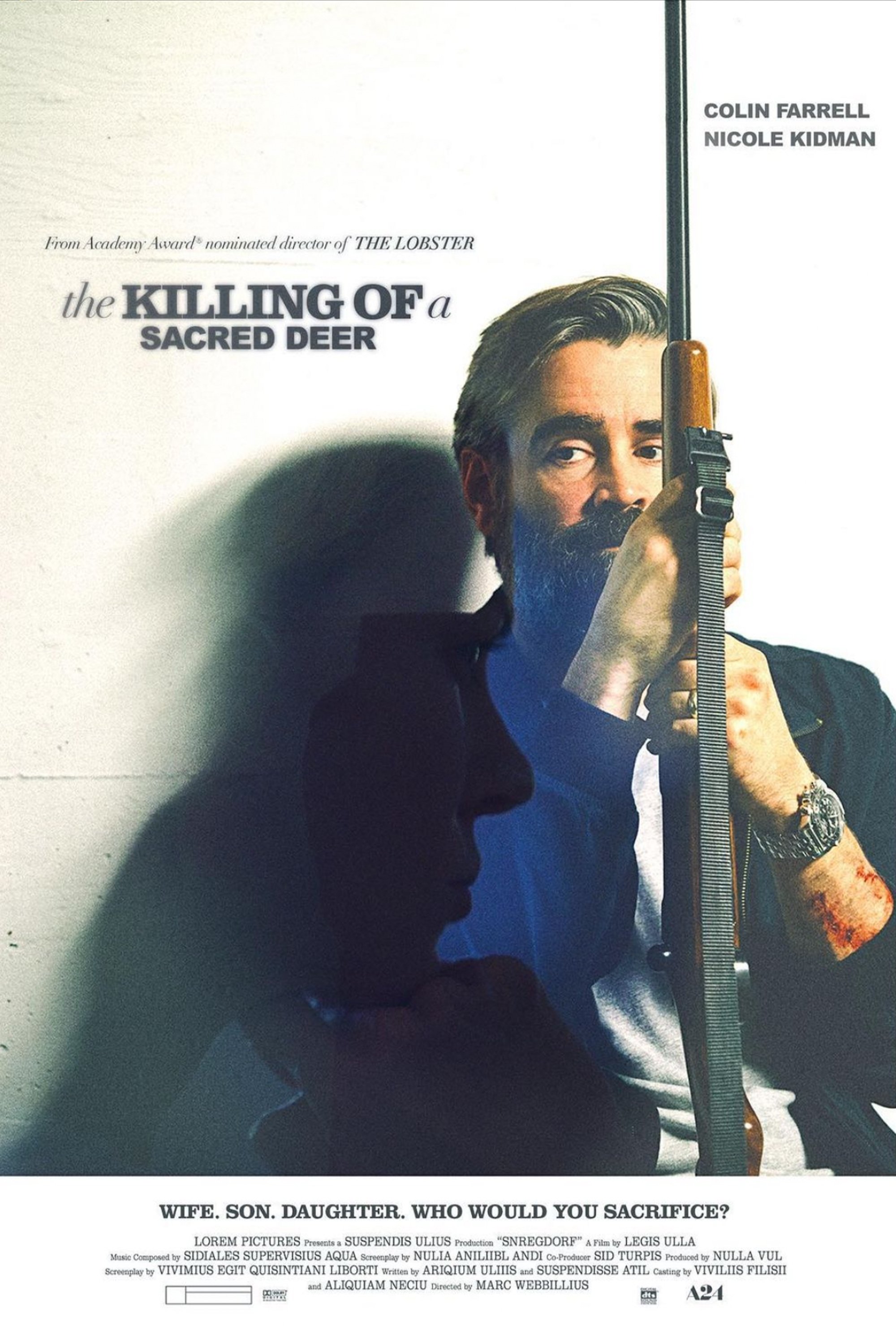 The Killing of a Sacred Deer Movie poster