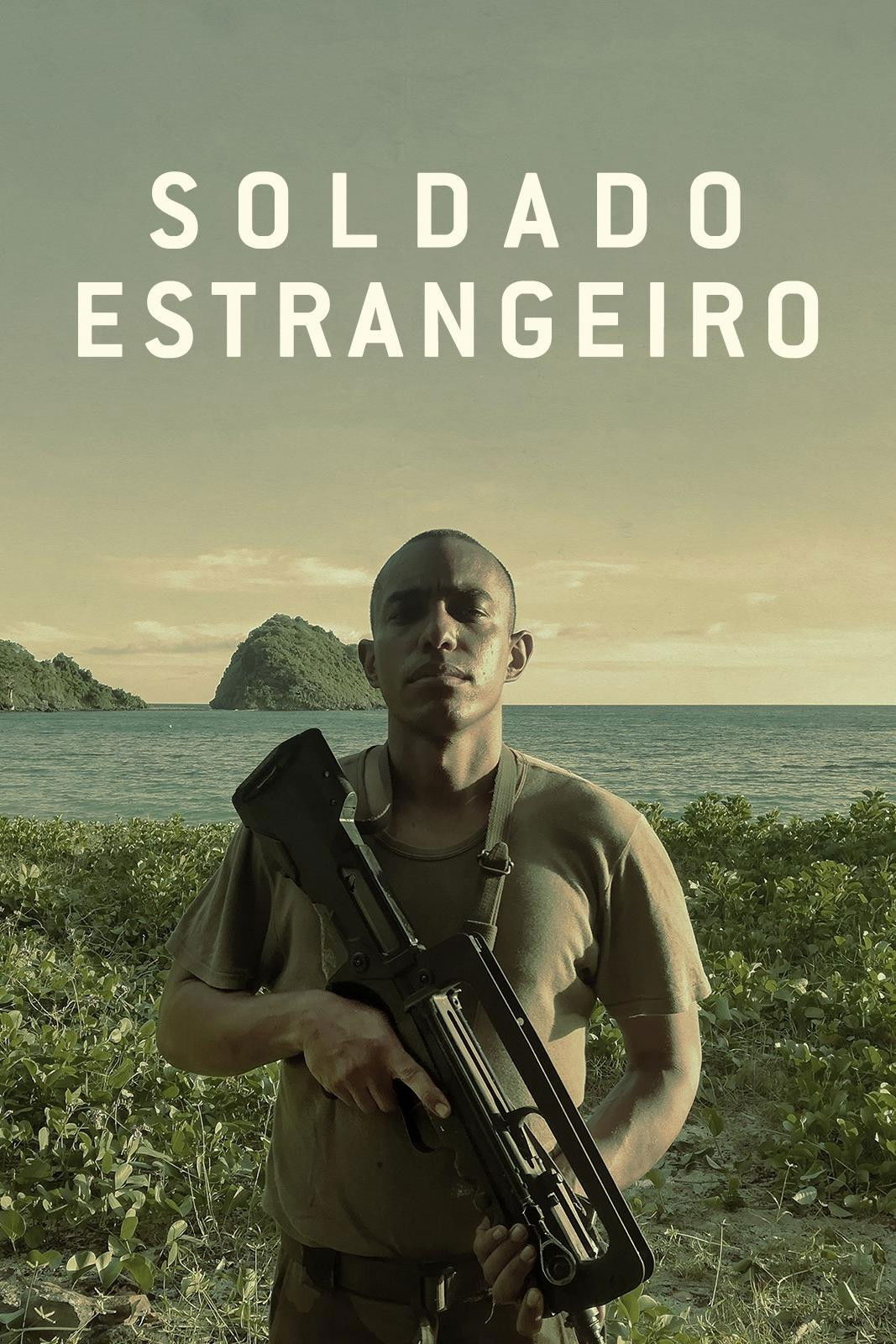 Plakat, der markedsfører Soldado Estrangeiro