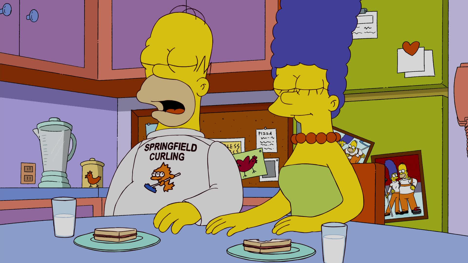 The Simpsons Season 21 :Episode 12  Boy Meets Curl