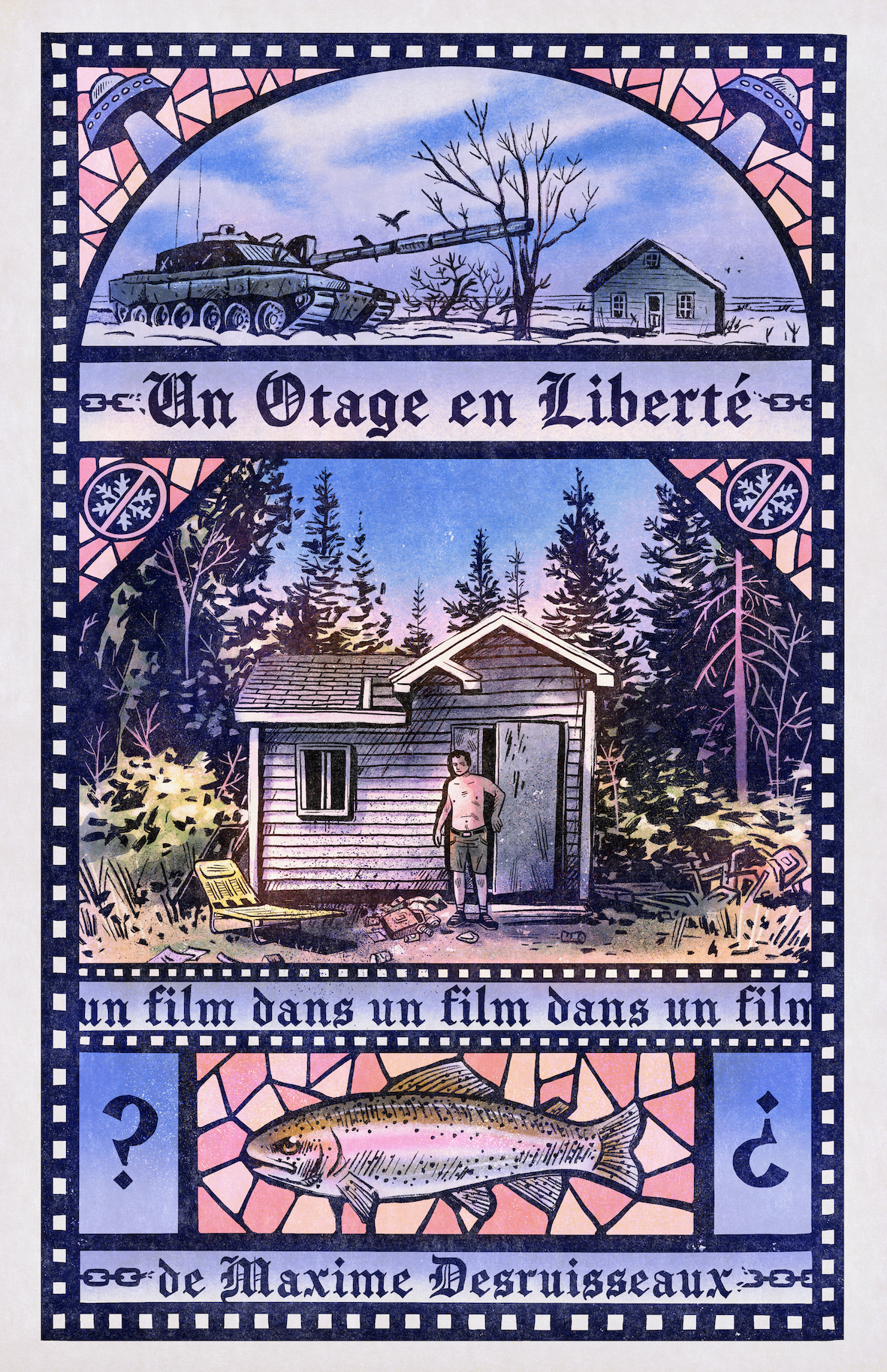 Un otage en liberté