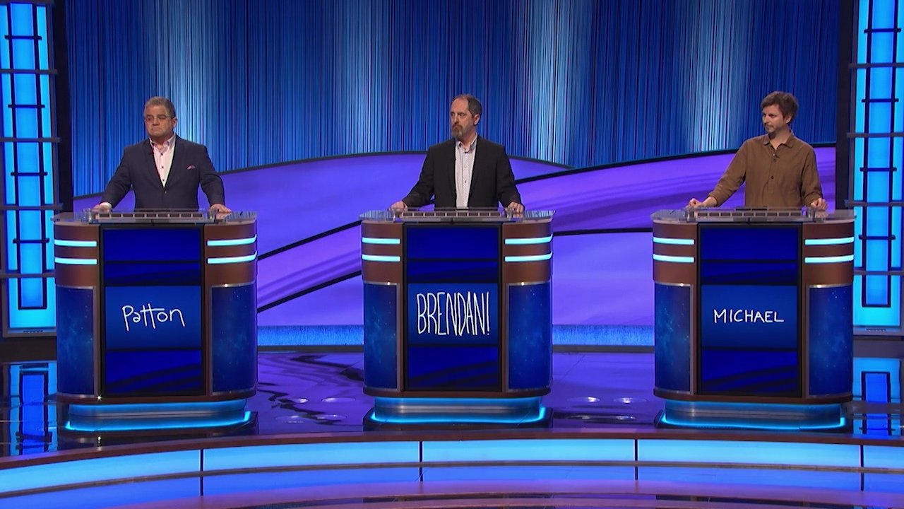 Thumbnail for Semifinal #3: Patton Oswalt, Brendan Hunt and Michael Cera Season 1 Episode 12