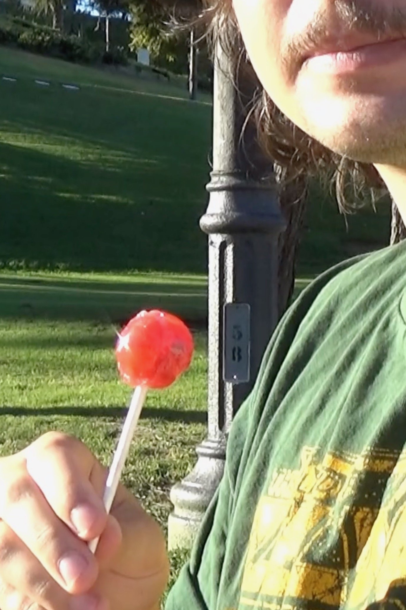 you stole my lollipops!