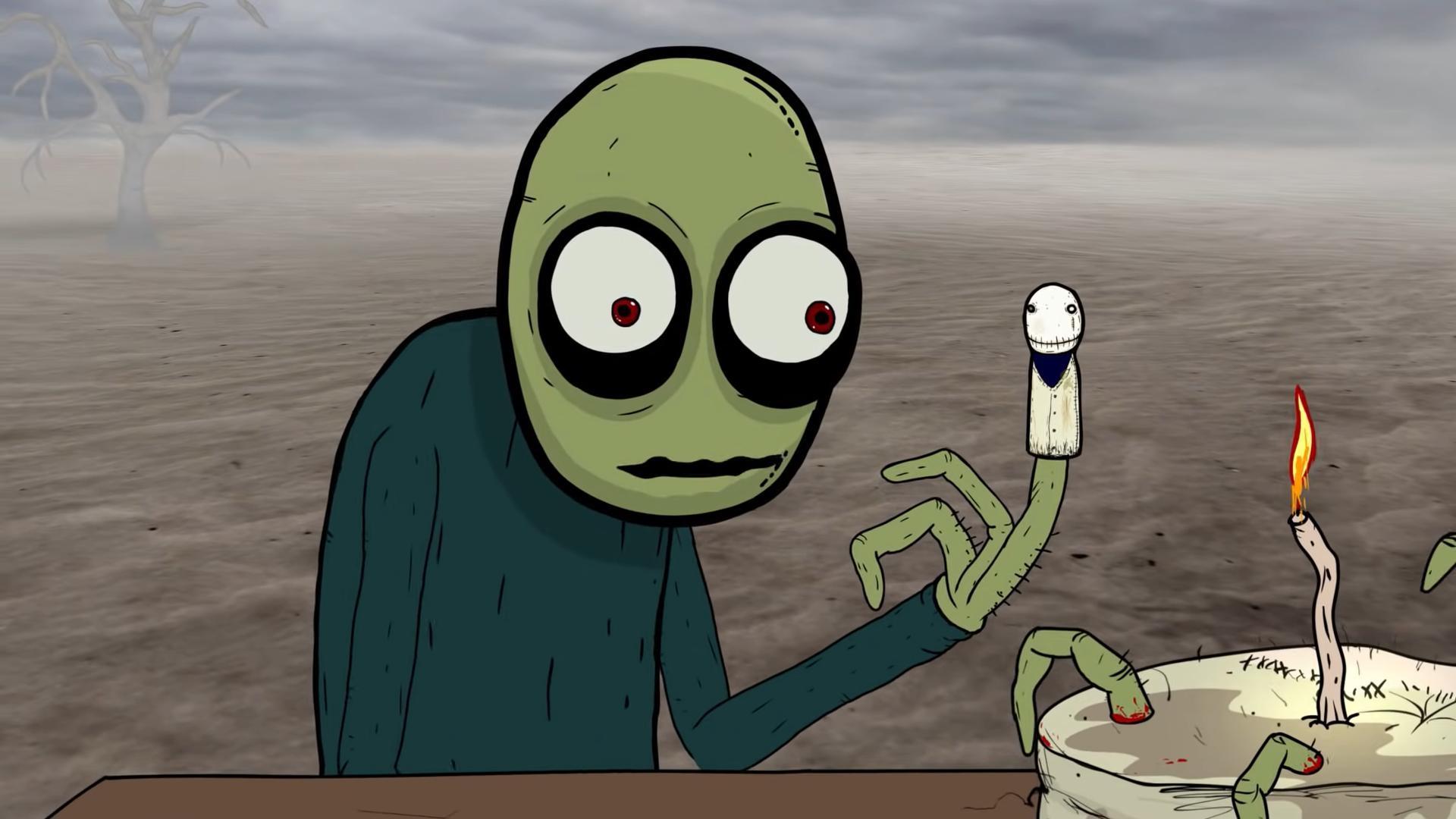 Salad Fingers background