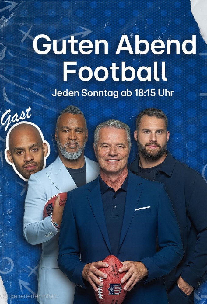 Guten Abend Football Poster