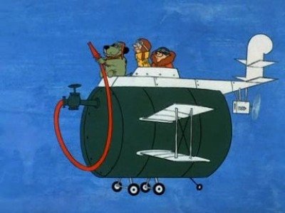 Dastardly and Muttley in Their Flying Machines