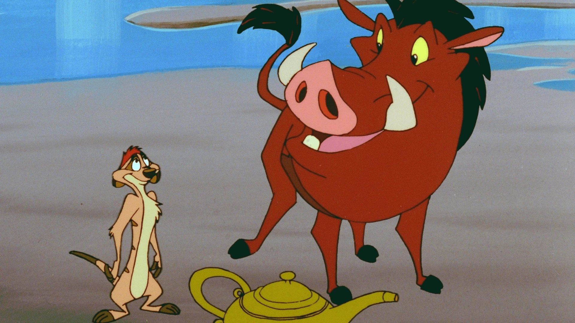 Timon and Pumbaa