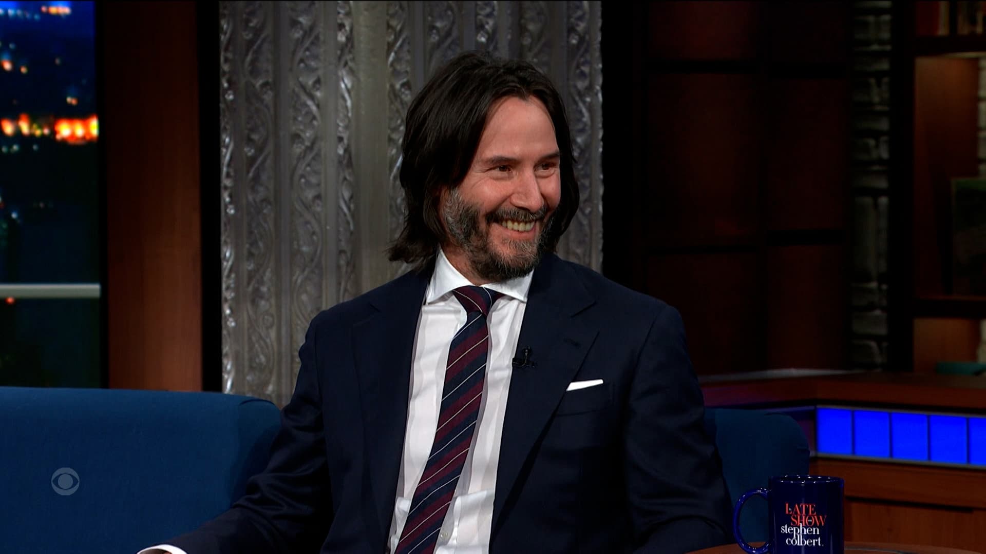 The Late Show with Stephen Colbert Season 7 :Episode 67  Keanu Reeves, Genesis Owusu