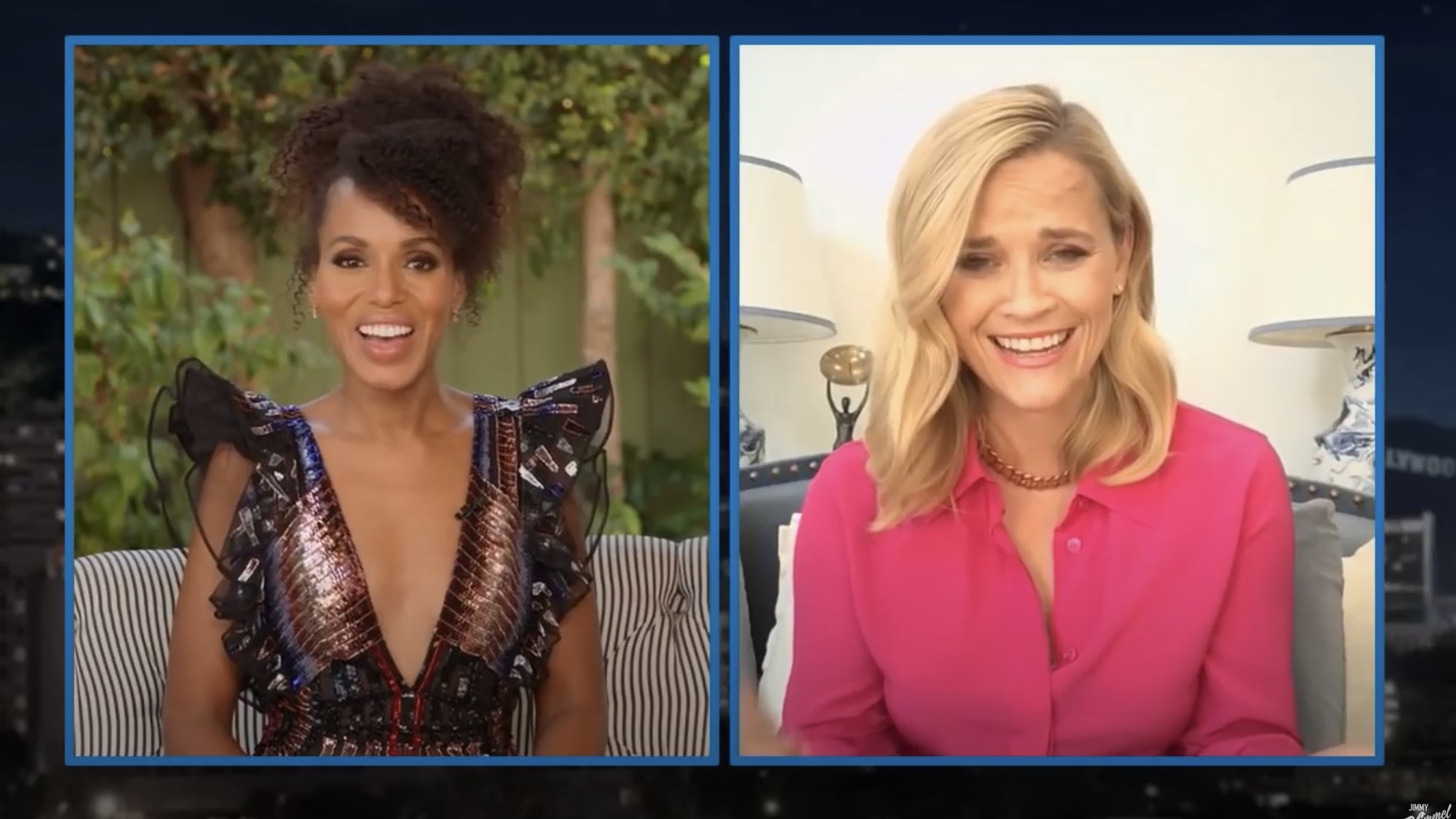 Jimmy Kimmel Live! - Season 18 Episode 109 : Kerry Washington/Reese Witherspoon