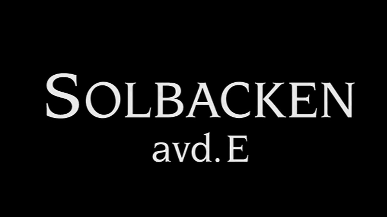 Solbacken: Avd. E backdrop