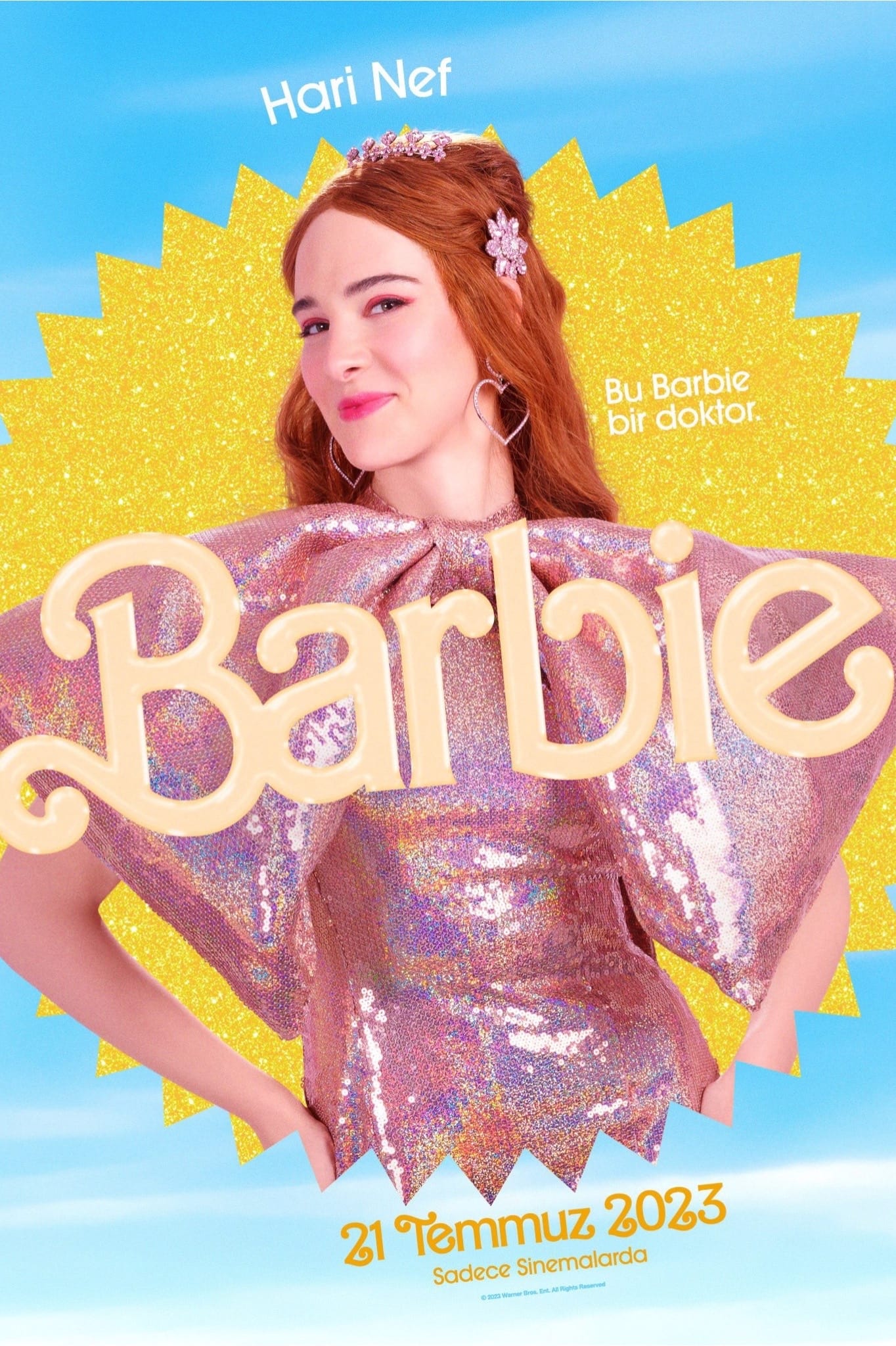 [Film 26+] Barbie Full Filmini İzle (2023) - Çevrimiçi Komedi Filmi ✝️ Movie Poster