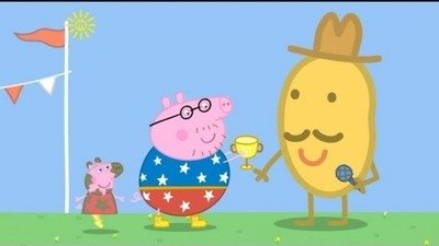 Peppa Pig Season 3 :Episode 41  Champion Daddy Pig