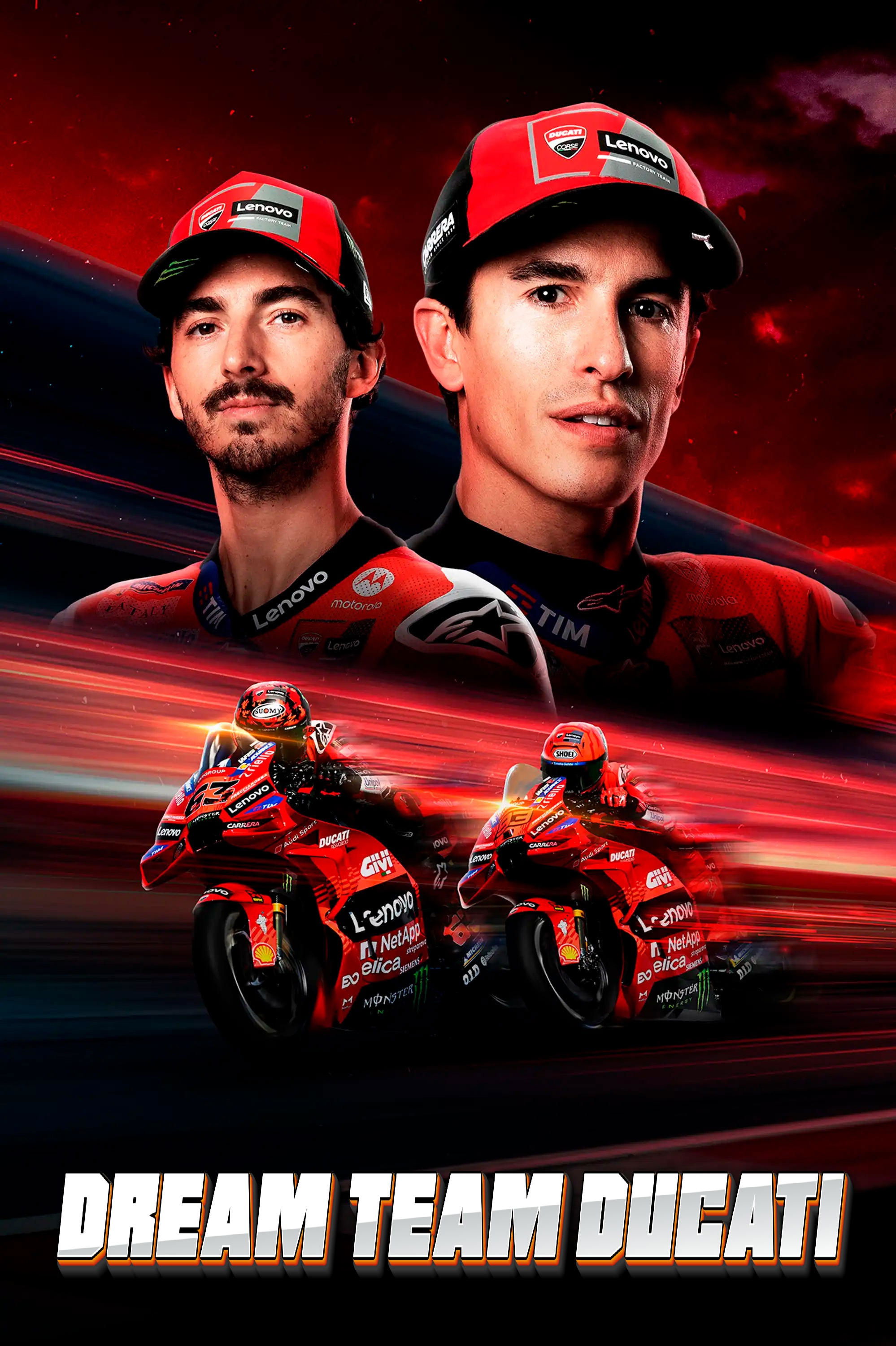Dream Team Ducati Poster