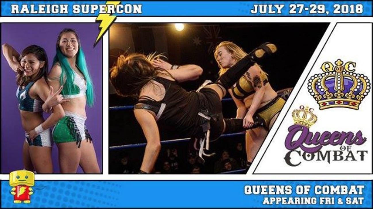 Queens of Combat Invade Supercon Night 1