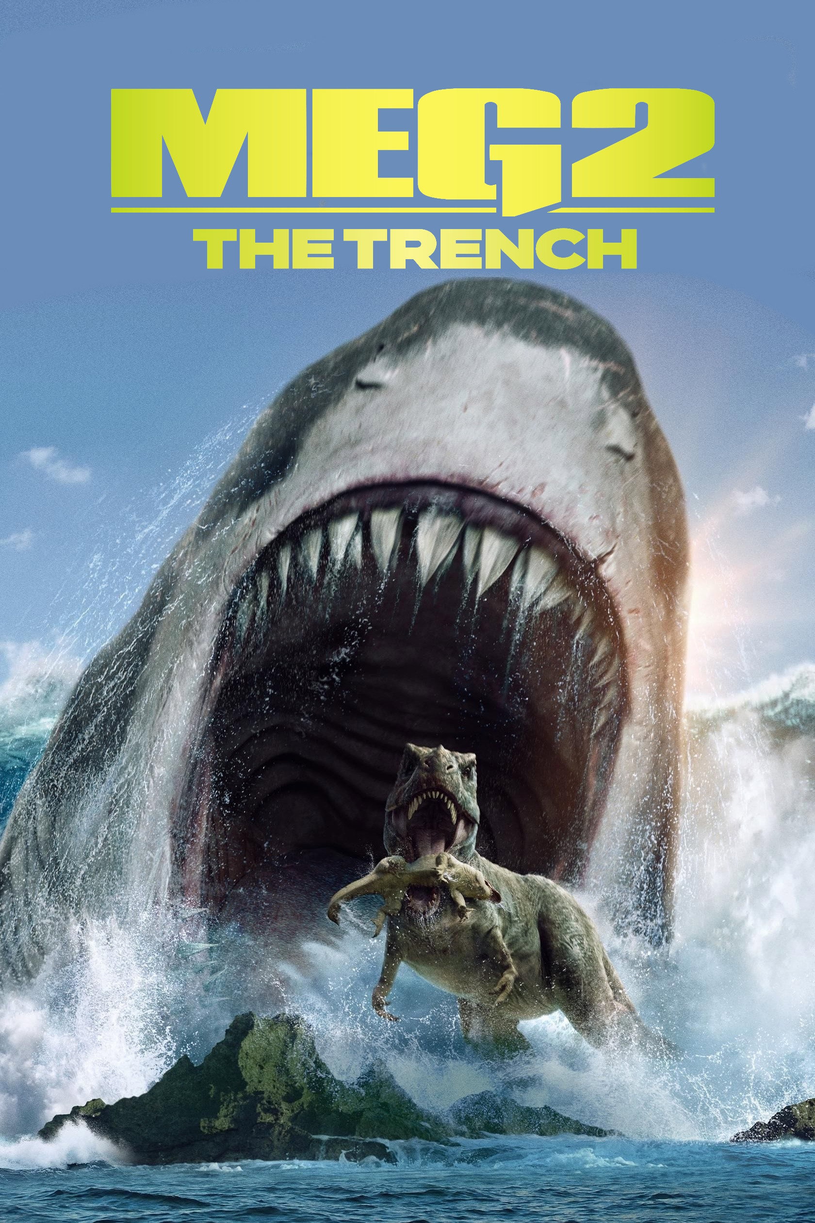 Meg 2: The Trench (2023) - Posters — The Movie Database (TMDB)