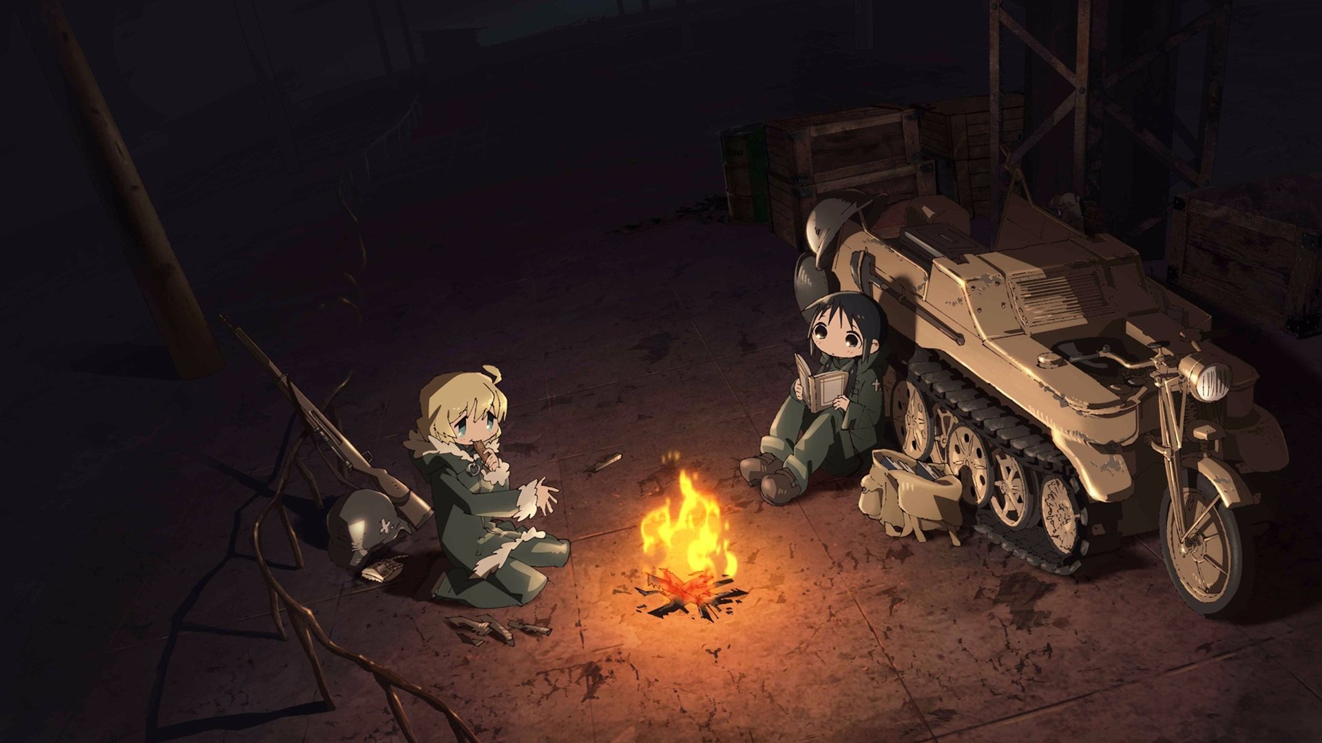 გოგონების ბოლო ტური სეზონი 1 / Girls' Last Tour (Shoujo Shuumatsu Ryokou) Season 1 ქართულად