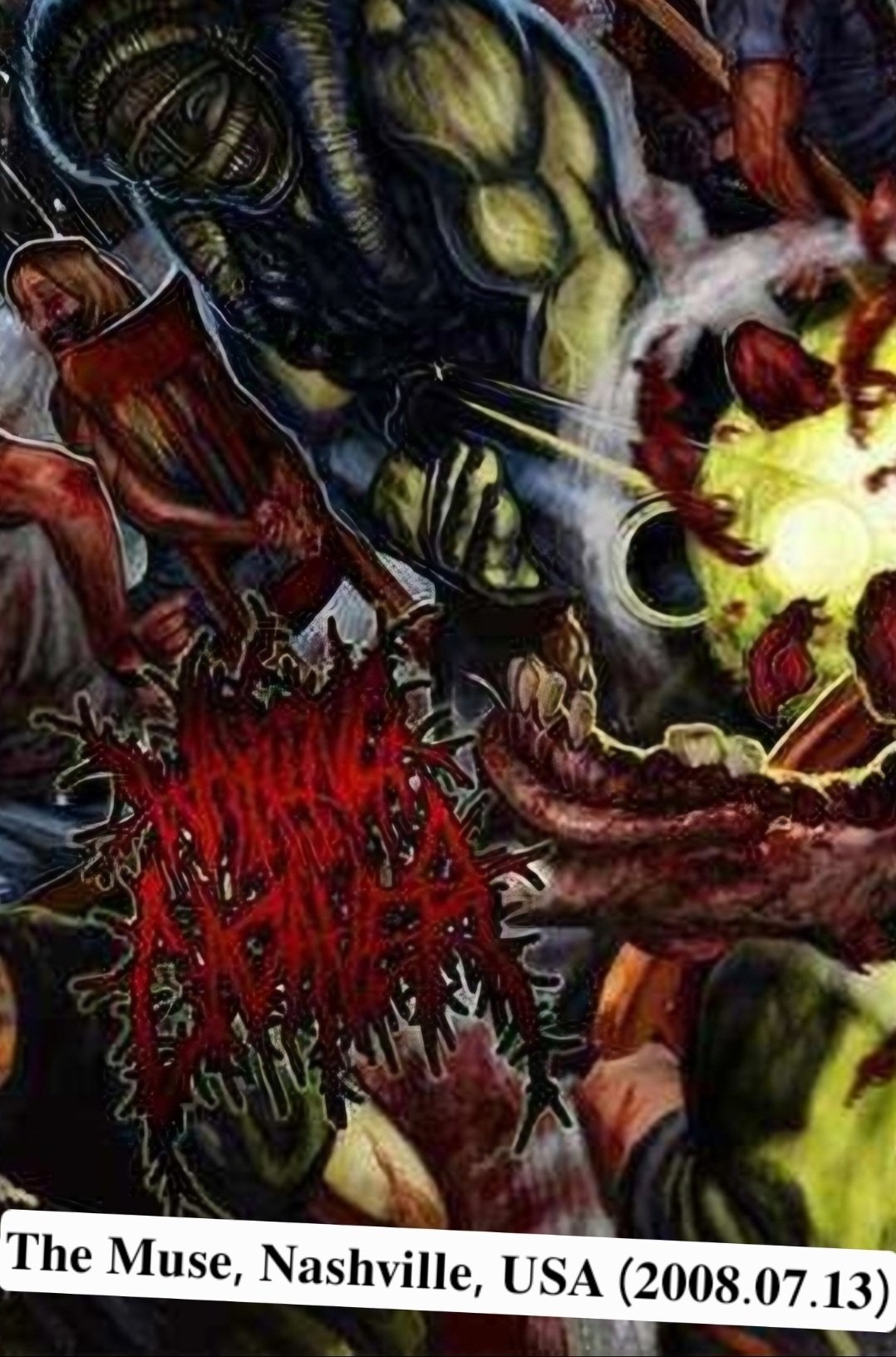 Waking The Cadaver - The Muse, Nashville, USA