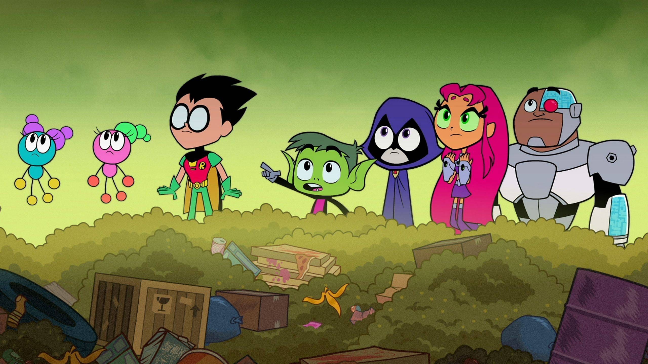 Teen Titans Go! Season 7 :Episode 17  Polly Ethylene and Tara Phthalate