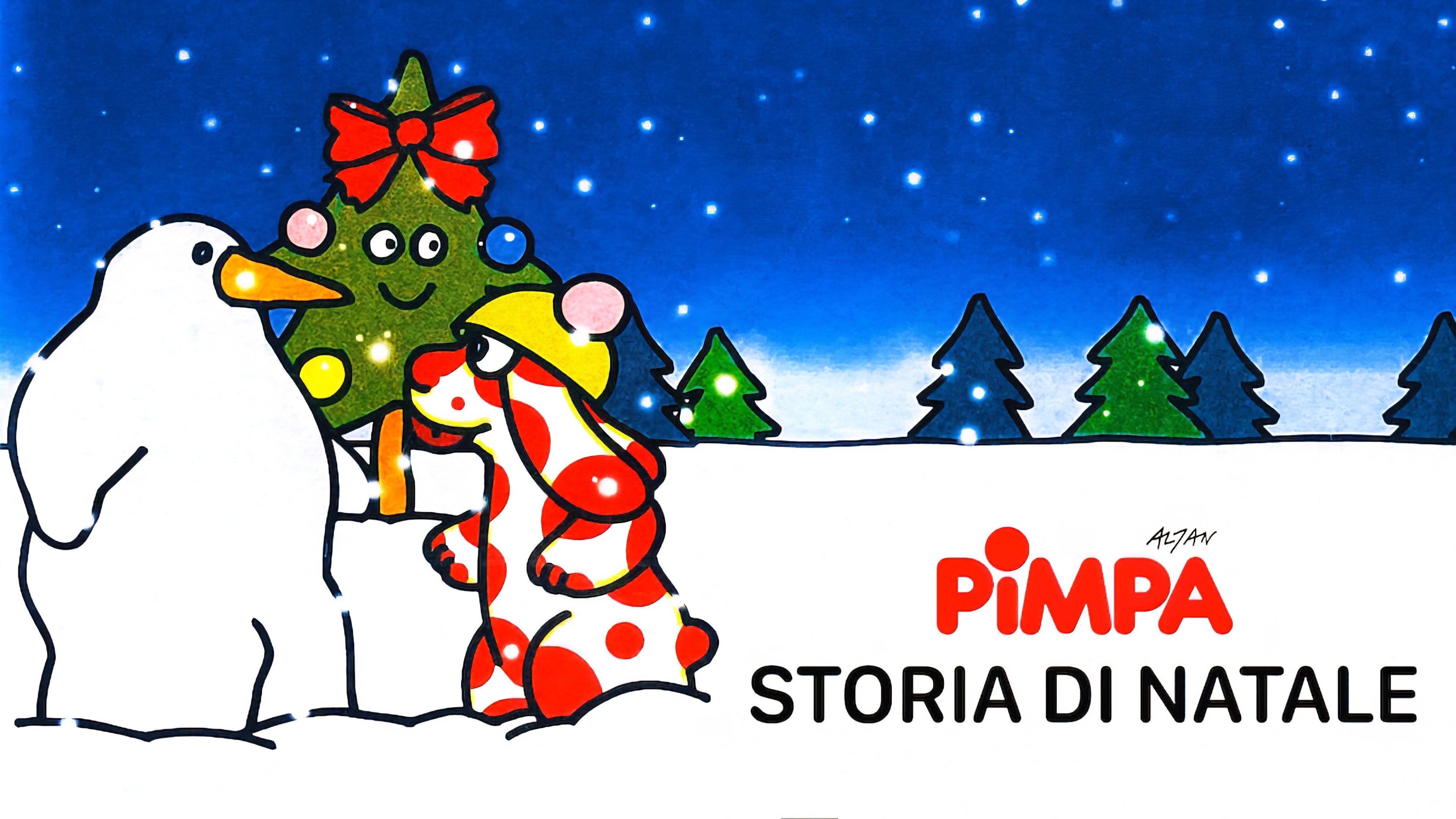 Pimpa - Storia di Natale Background