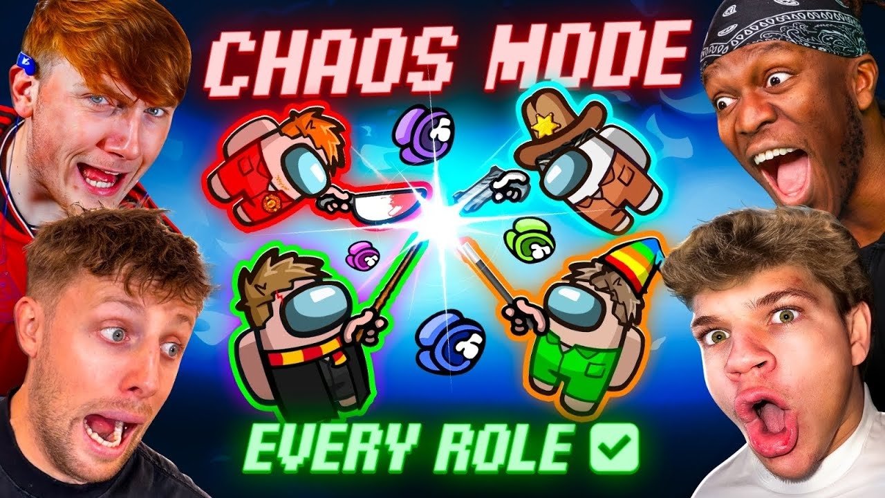 Thumbnail for SIDEMEN AMONG US ULTRA CHAOS MODE: EVERY SINGLE ROLE TURNED ON Season 1 Episode 78
