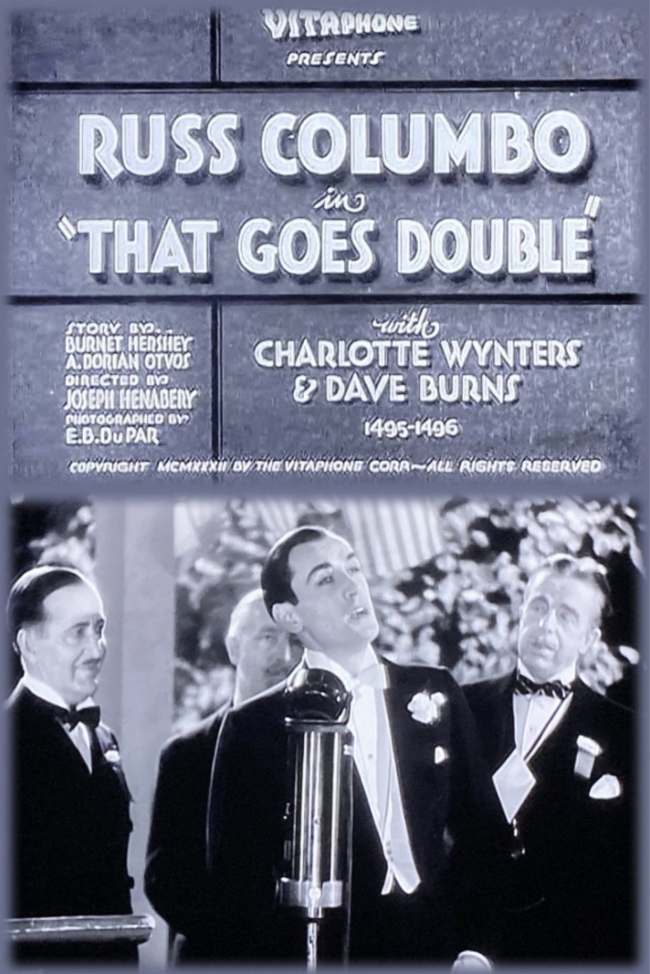 That Goes Double (1933)