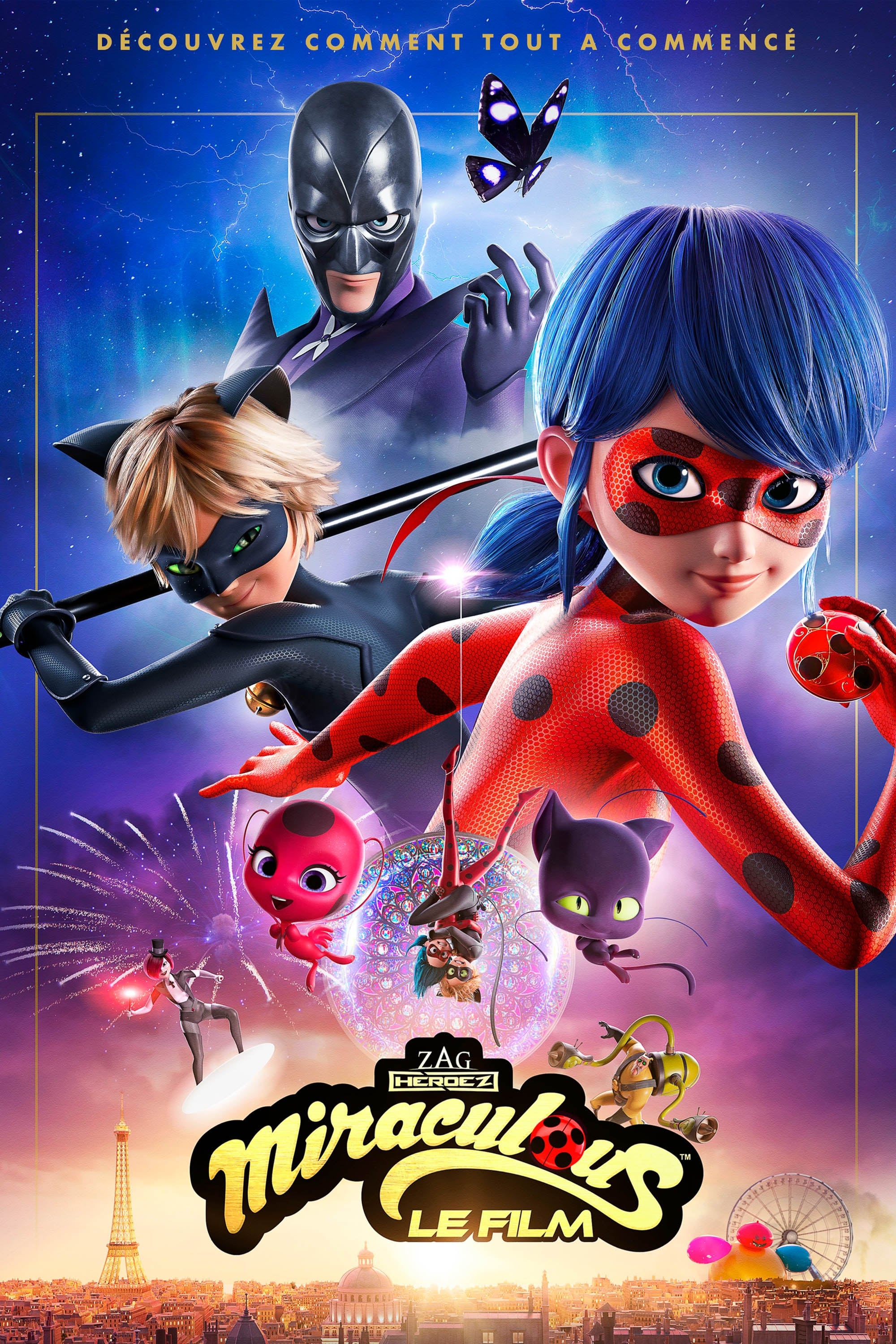 miraculous ladybug e cat noir o filme