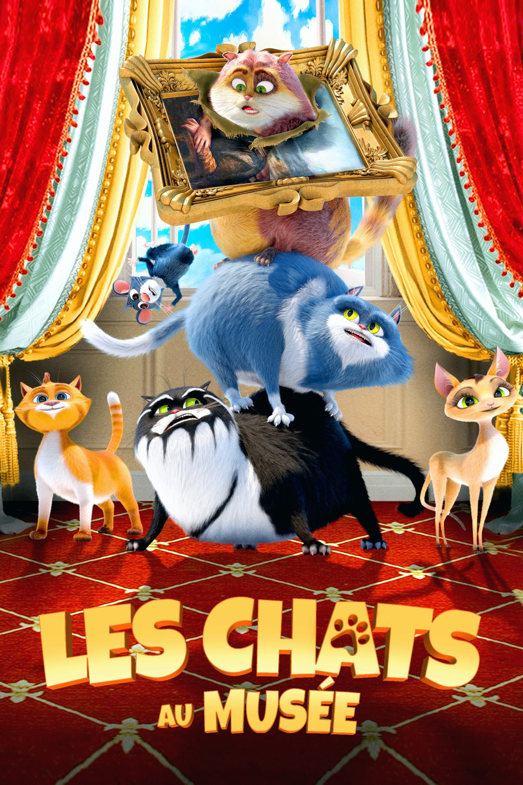 LES CHATS AU MUSEE