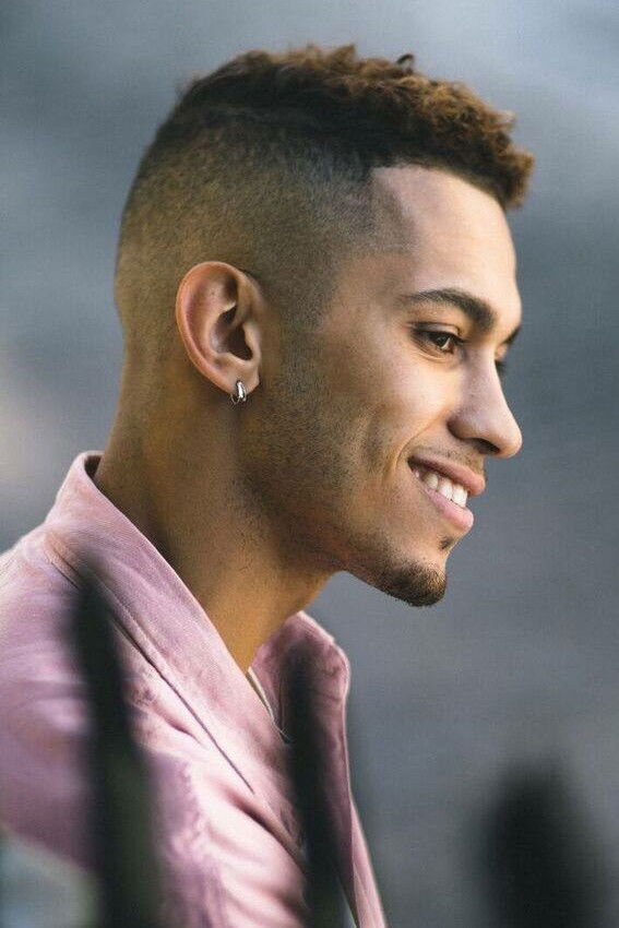 et billede af Rahmane Belkebiche