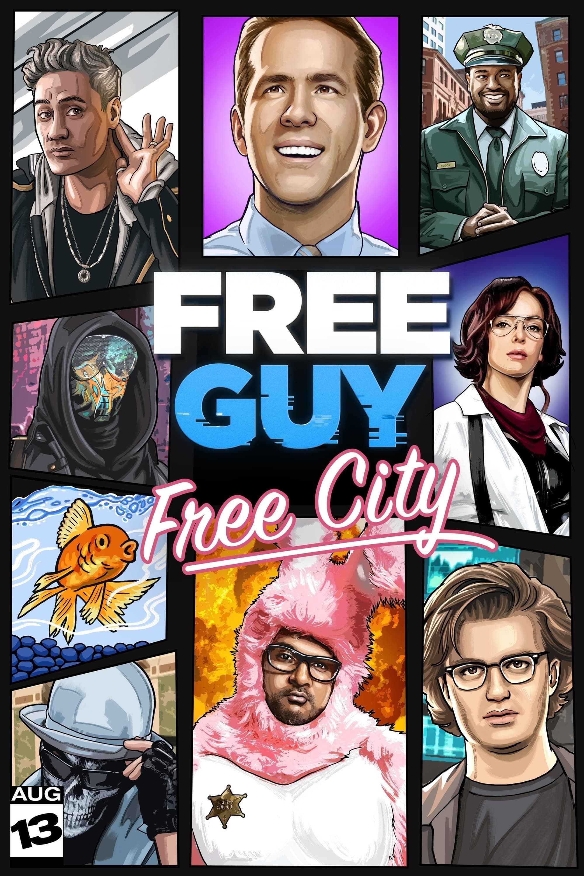 Free Guy Movie poster