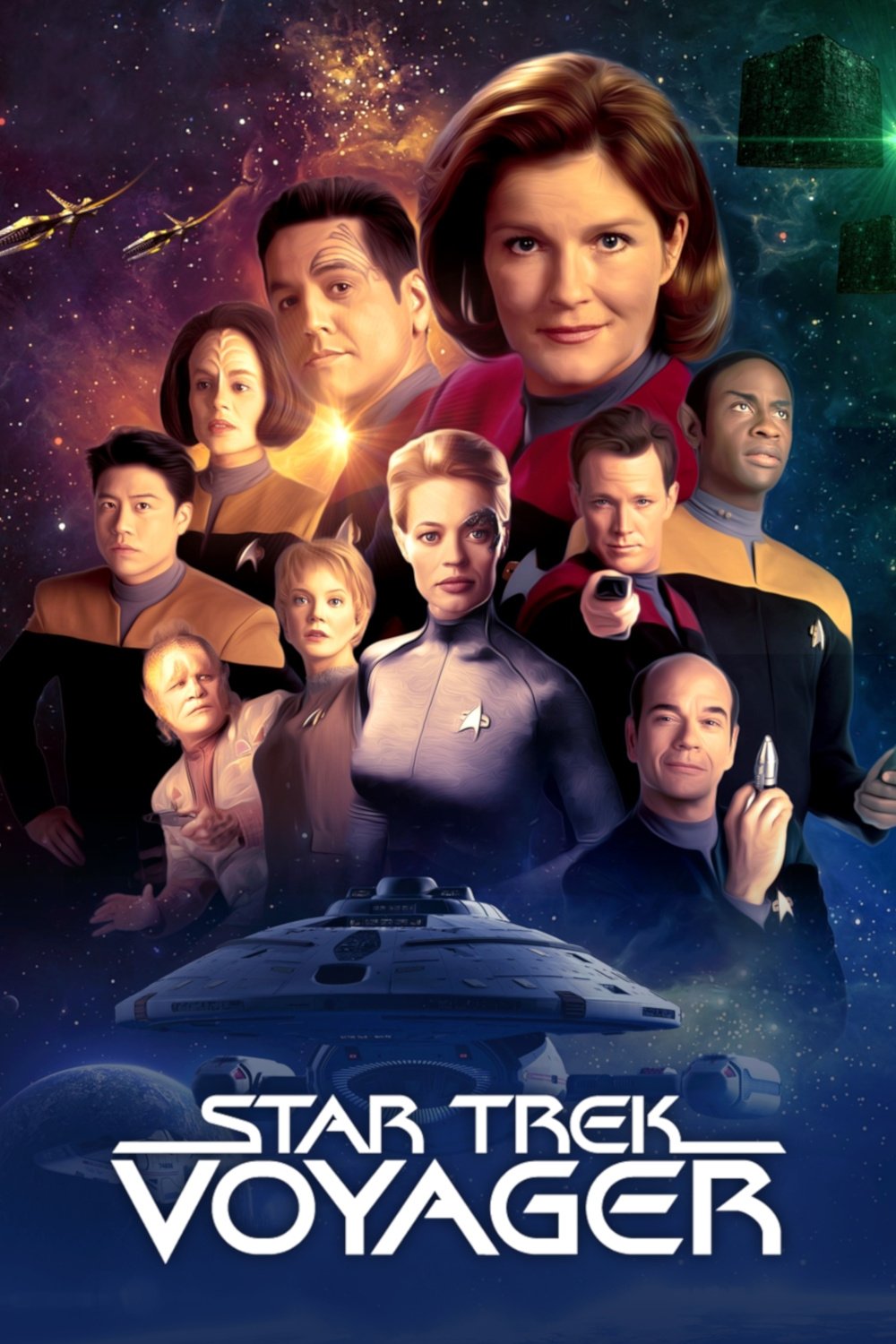 Star Trek Voyager TV Series 1995 2001 Posters The Movie Database Star Trek Voyager TV Series 1995 2001 Posters The Movie Database