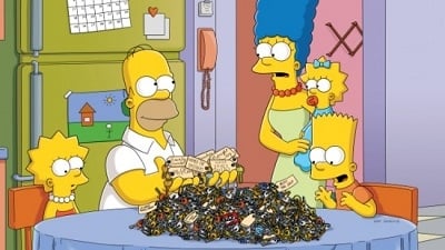 The Simpsons Season 22 :Episode 21  500 Keys