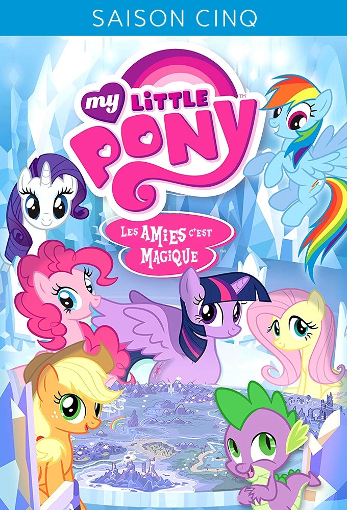 Artwork de la saison 1 de My Little Pony, les amies c'est magique