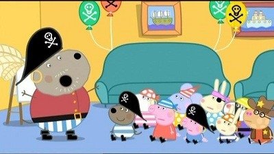 Peppa Pig Season 3 :Episode 16  Danny's Pirate Party