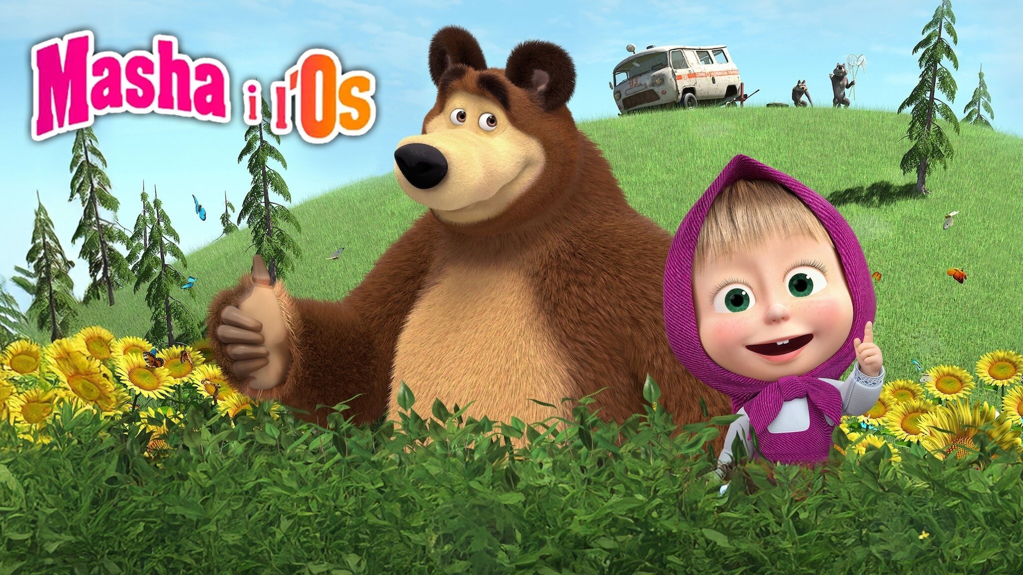 Masha and the Bear - Season 2 Episode 12 : Trading Places Day