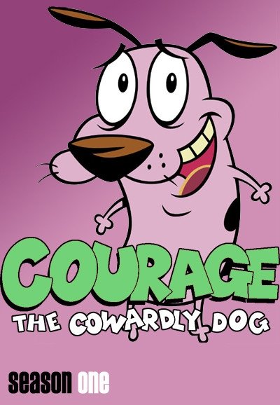 Artwork de la saison 1 de Courage, le chien froussard