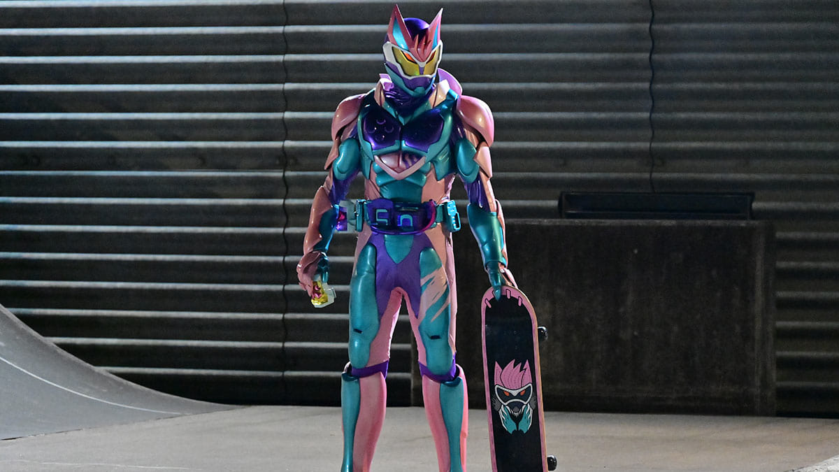 Kamen Rider Season 32 :Episode 7  Stealing?! Skateboarding?! I'm Kagerou!