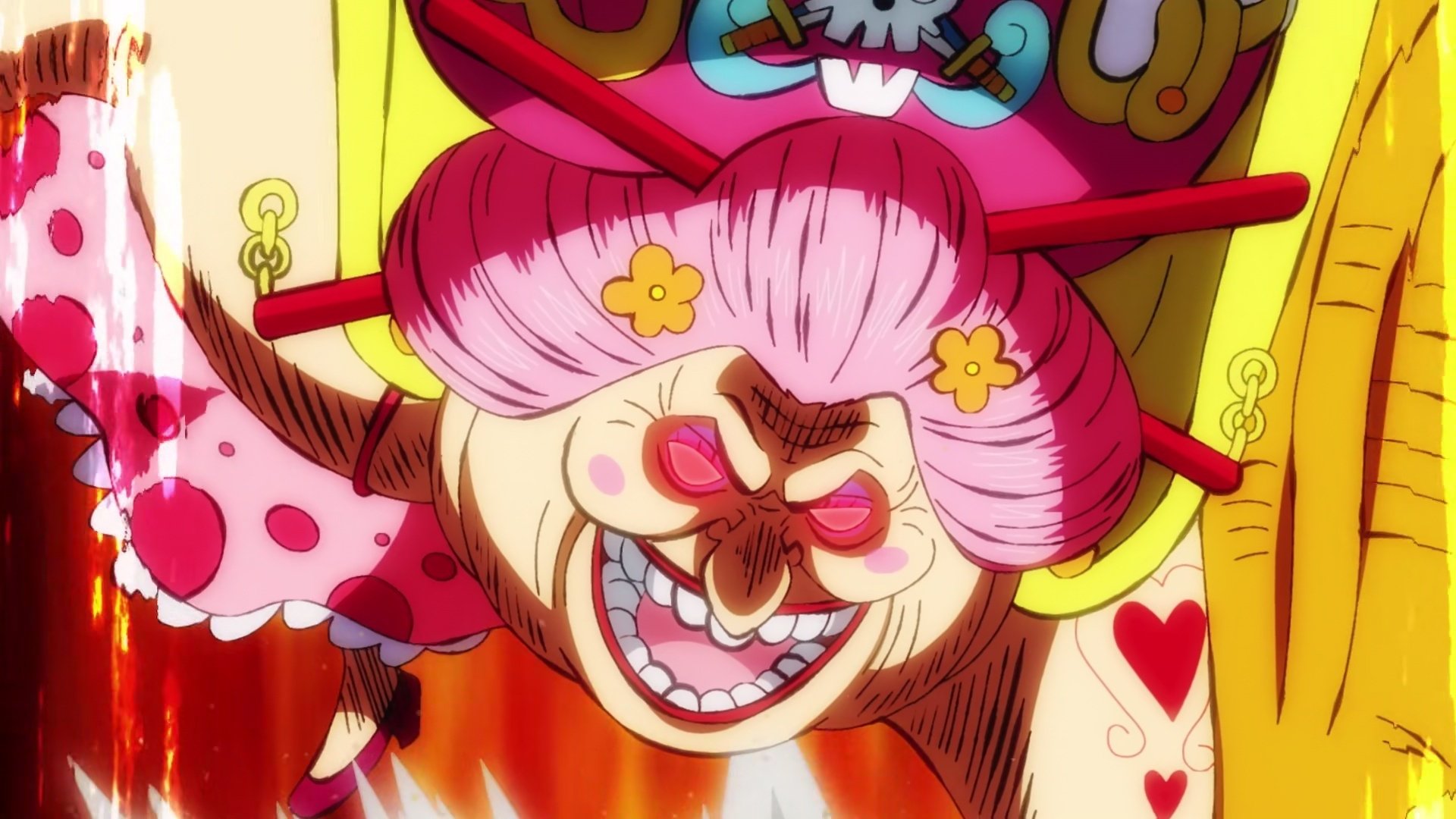 One Piece Season 21 :Episode 944  The Coming of the Storm! Big Mom's Great Rampage!