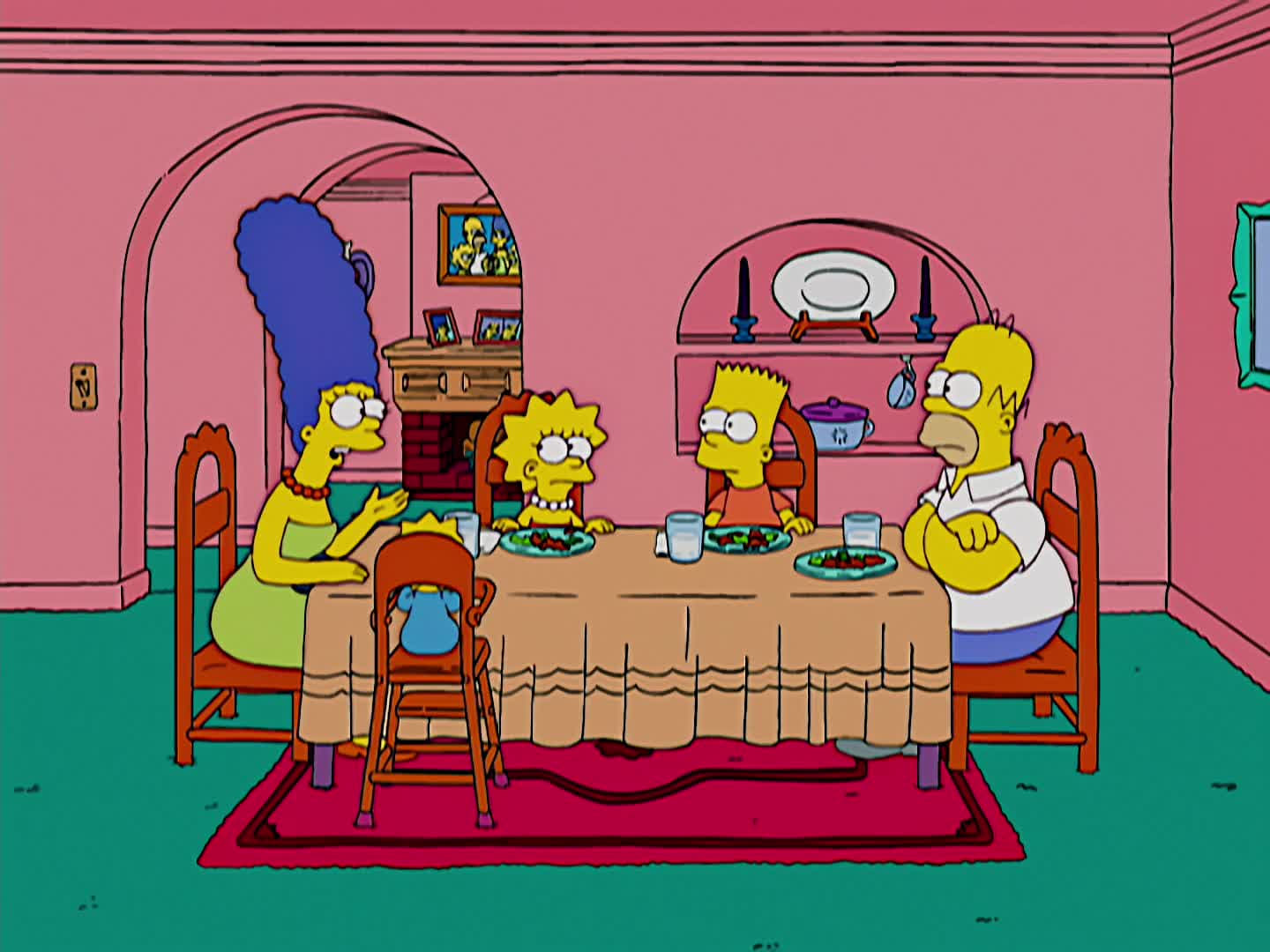 The Simpsons Season 16 :Episode 21  The Father, the Son and the Holy Guest Star